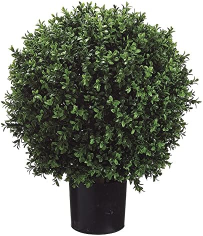 26 Inch Boxwood Artificial Topiary with Pot