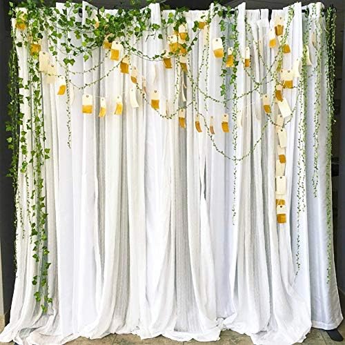 65 Ft Artificial Eucalyptus Leaf Garland for Decor