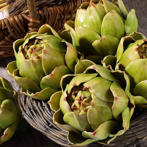 4 Pack Artificial Artichokes Green Home Decoration