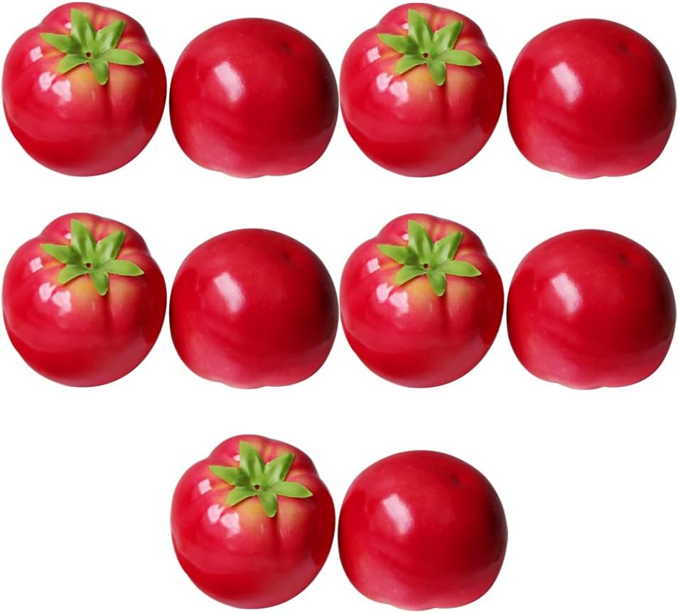 Lorigun Artificial Tomatoes Photo Props Set of 10