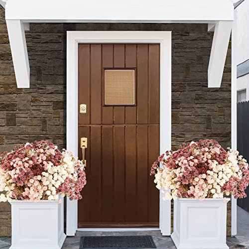 NT NIETING Artificial Baby Breath Flowers 10Pcs Pink Wedding Decoration