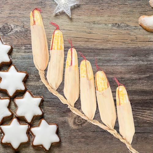 PRETYZOOM Realistic Artificial Corn Decorations 2pcs
