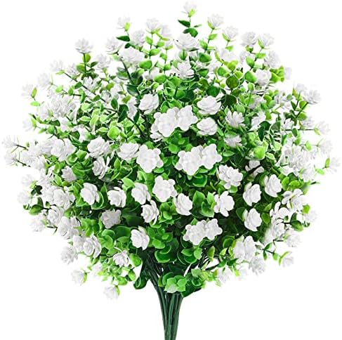 GREENRAIN Artificial Flowers for Outdoor Decoration