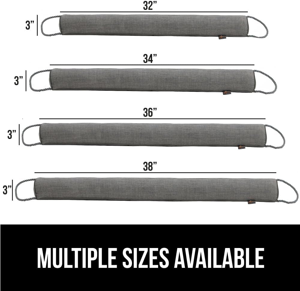 GORILLA GRIP Draft Stopper 32 Inches Slate Gray