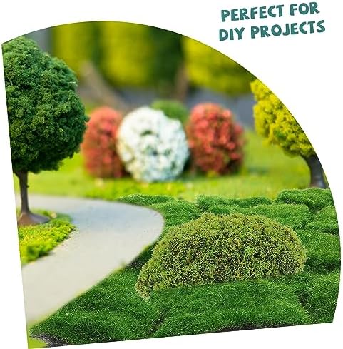 Luxshiny 12Pcs Artificial Moss Stones Decor