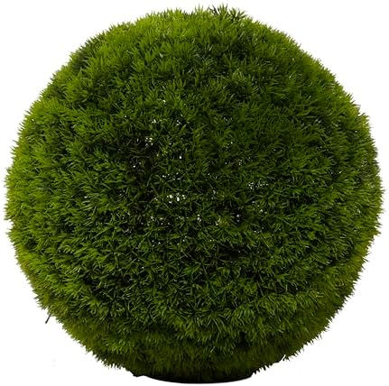 Deco 79 Artificial Topiary Foliage Ball 15x15x15 Green