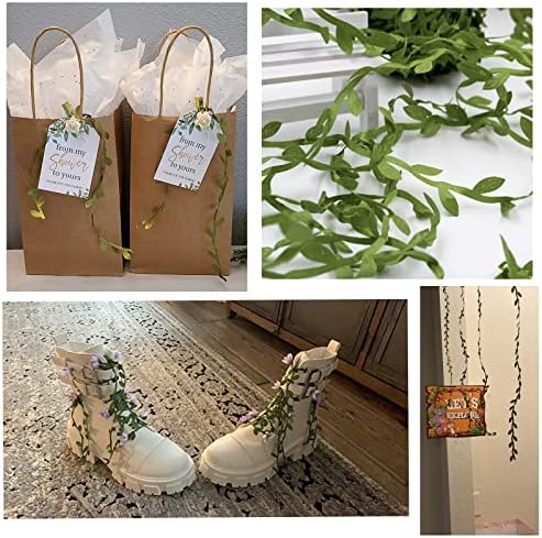 66 Ft Artificial Vines Green Leaf Garland Wreath Accessory