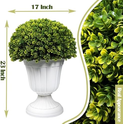 Sunnyglade 2 PCS 23 Inch Artificial Topiary Plant 1