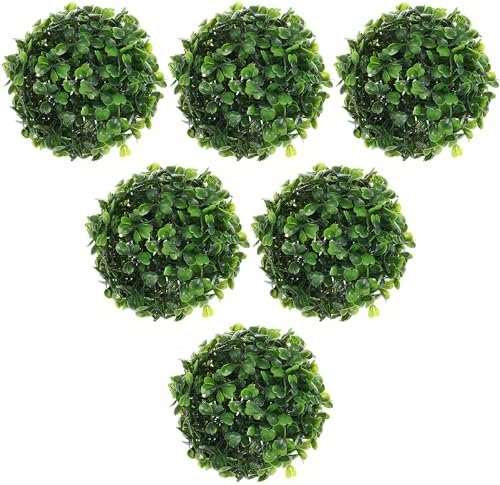 EXCEART 6pcs Artificial Topiary Ball Decor