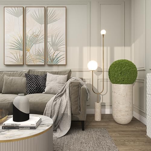 Deco 79 Artificial Topiary Foliage Ball Green 22x22x22