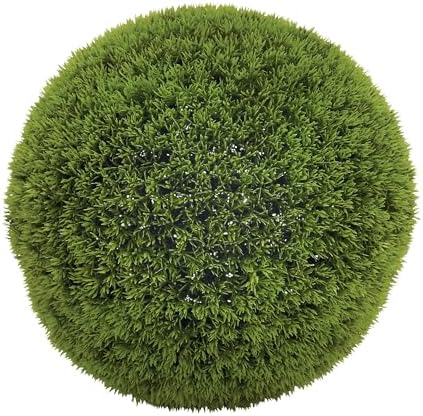 Deco 79 Artificial Topiary Foliage Ball 15x15x15 Green