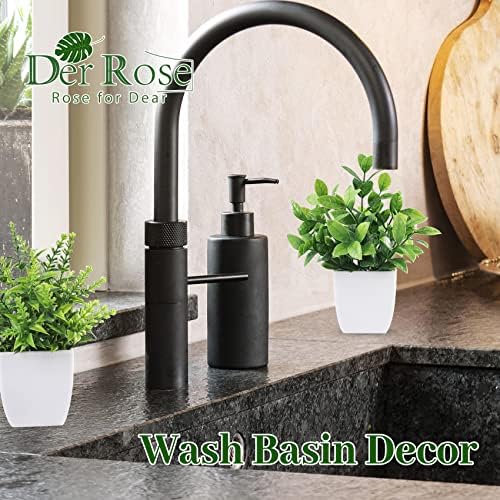 Der Rose 4 Pack Artificial Plants for Home Decor