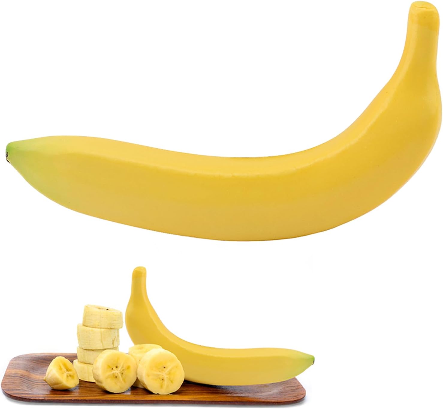 Loyanger Artificial Banana Fake Fruit Decoration Props