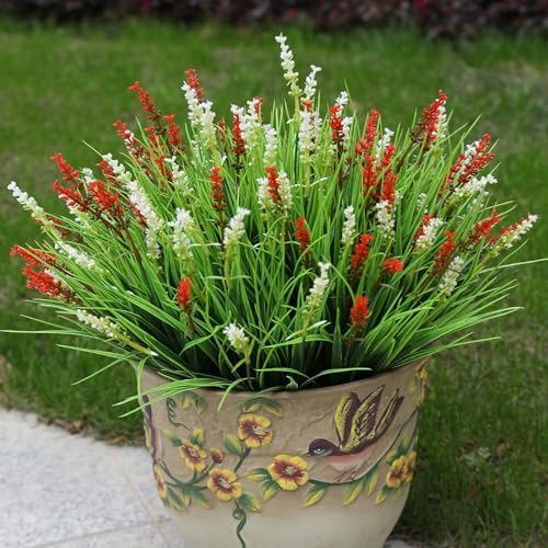 Alyptus Artificial Flowers 12 Bundles for Decor