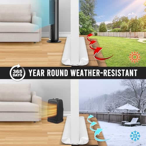 Comfyanno Under Door Draft Stopper - 30 to 36 Fit - Windproof Soundproof