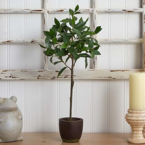 Nearly Natural 29 Inch Topiary with Decorative Planter