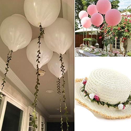 65 Ft Artificial Eucalyptus Leaf Garland for Decor