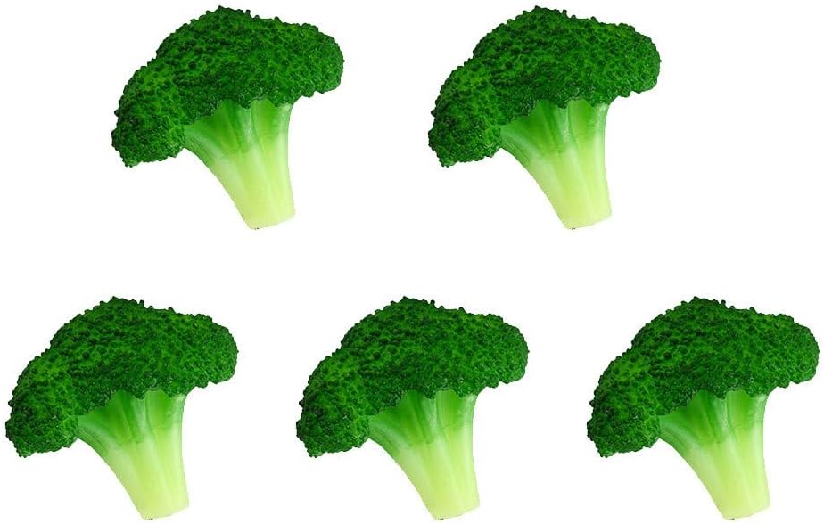 Cabilock 10Pcs Artificial Broccoli Decorations