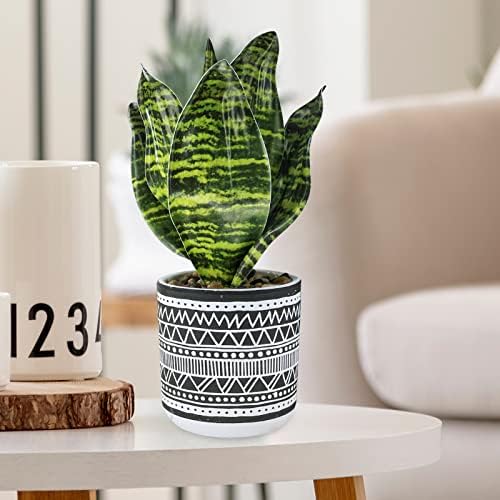 Winlyn 3 Pcs Artificial Succulents Hanging Plants Greenery Decor Set