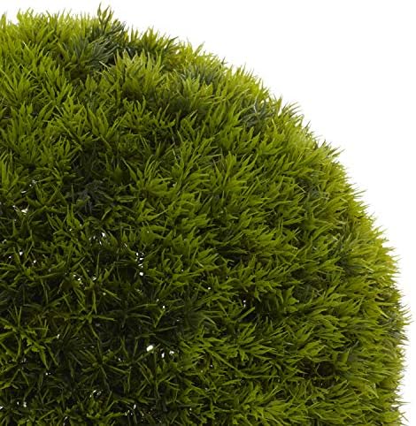 Deco 79 Artificial Topiary Foliage Ball 15x15x15 Green