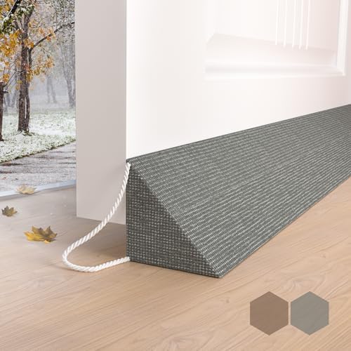 SYIPO Triangle Door Draft Stopper 354 Gray