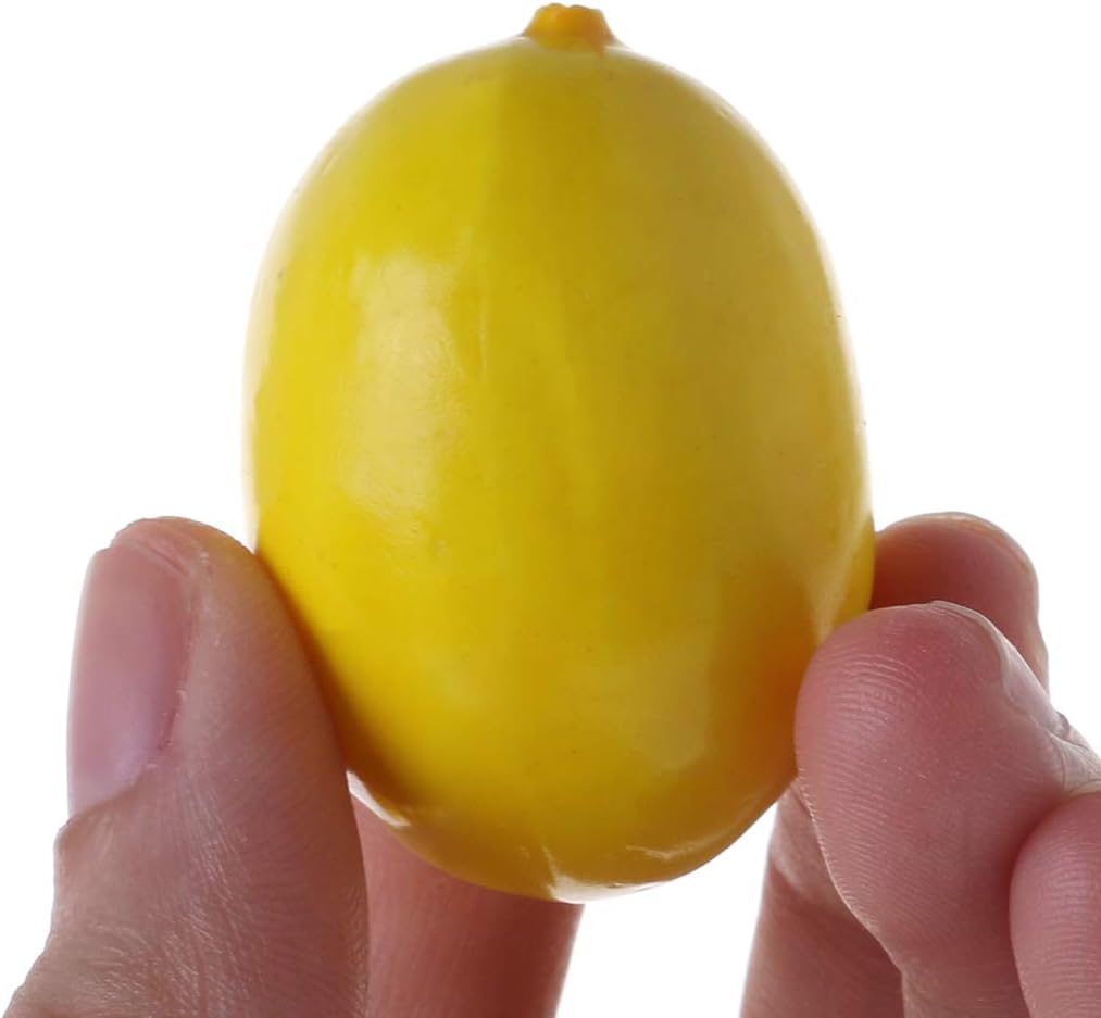 20pcs Artificial Lemon Display for Home Party Decor