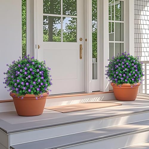Grooy Artificial Boxwood Topiary Set of 2