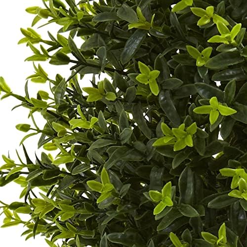 Nearly Natural 35in Ixora Topiary UV Resistant