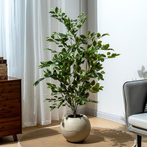 Bailikang Artificial Ficus Tree 4ft Indoor Decor