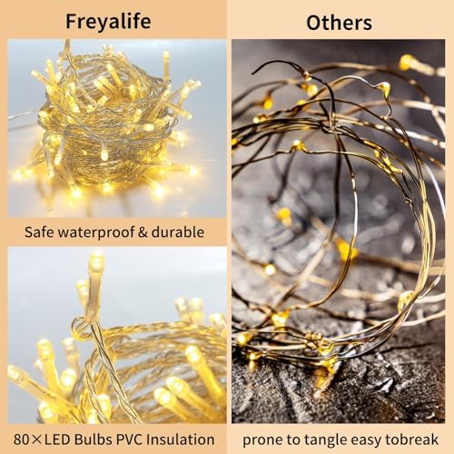 Freyalife Ivy Vines with LED Lights 12 Pack 84 FT