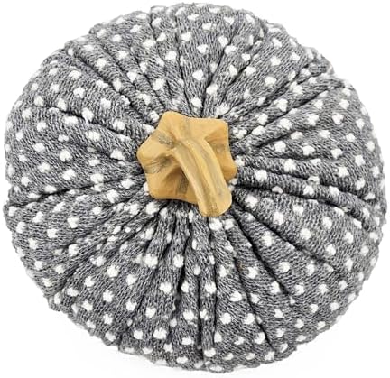Charming Set of 3 Fabric Pumpkins for Fall Decor