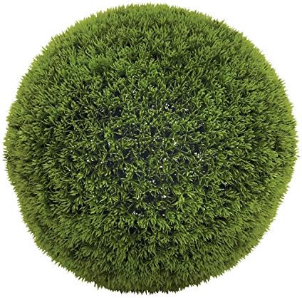 Deco 79 Artificial Topiary Foliage Ball 15x15x15 Green