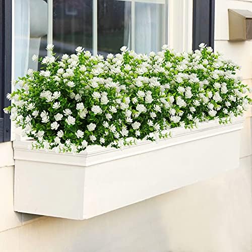 GREENRAIN Artificial Flowers for Outdoor Decoration