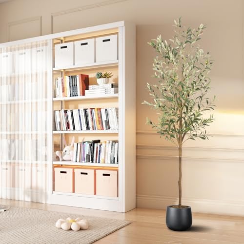 Faux Olive Tree 6FT Artificial Indoor Plant with Fruit