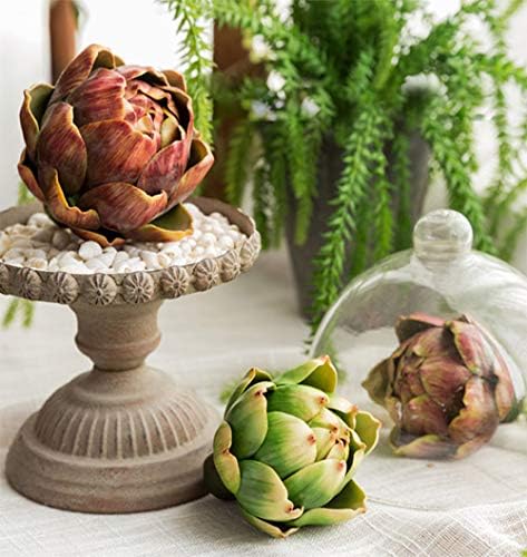 Artificial Artichoke Plant Decor Green