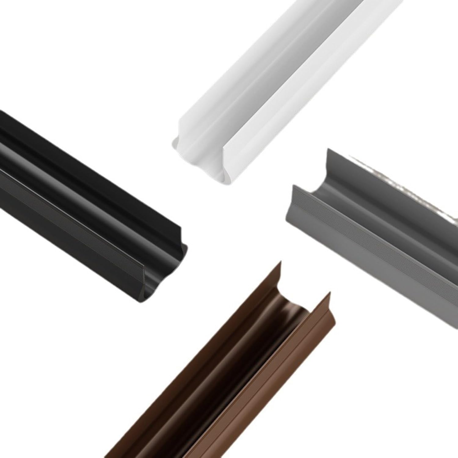 Soundproof Door Draft Stoppers PVC Seal Strips Noise Reduction Insulation