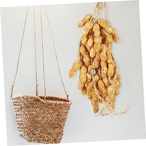 Wakauto 5Pcs Lifelike Hanging Peanut String Decor