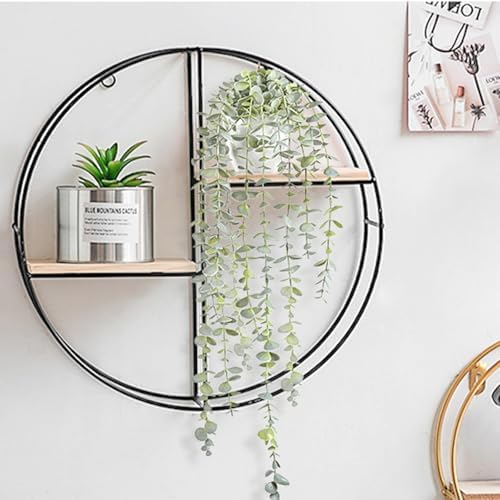 BACAMA Decorative Hanging Plants Faux Ivy Eucalyptus Vine