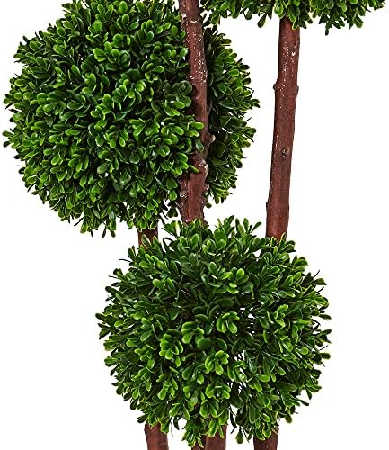 Nearly Natural 5486 Boxwood Topiary Artificial Tree Green