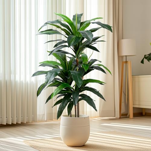 YEPDIN Artificial Dracaena Tree 4FT Indoor Decor