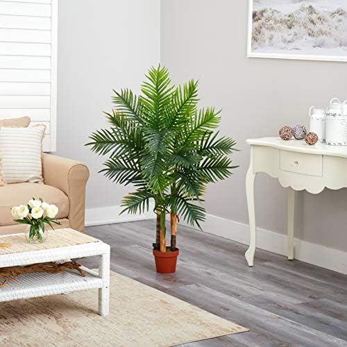Nearly Natural 4ft Areca Palm Tree Real Touch