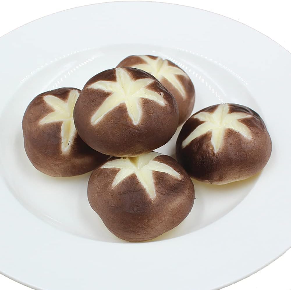 Artificial Mushroom Decoration 6 Pcs Home Decor