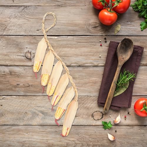 PRETYZOOM Realistic Artificial Corn Decorations 2pcs
