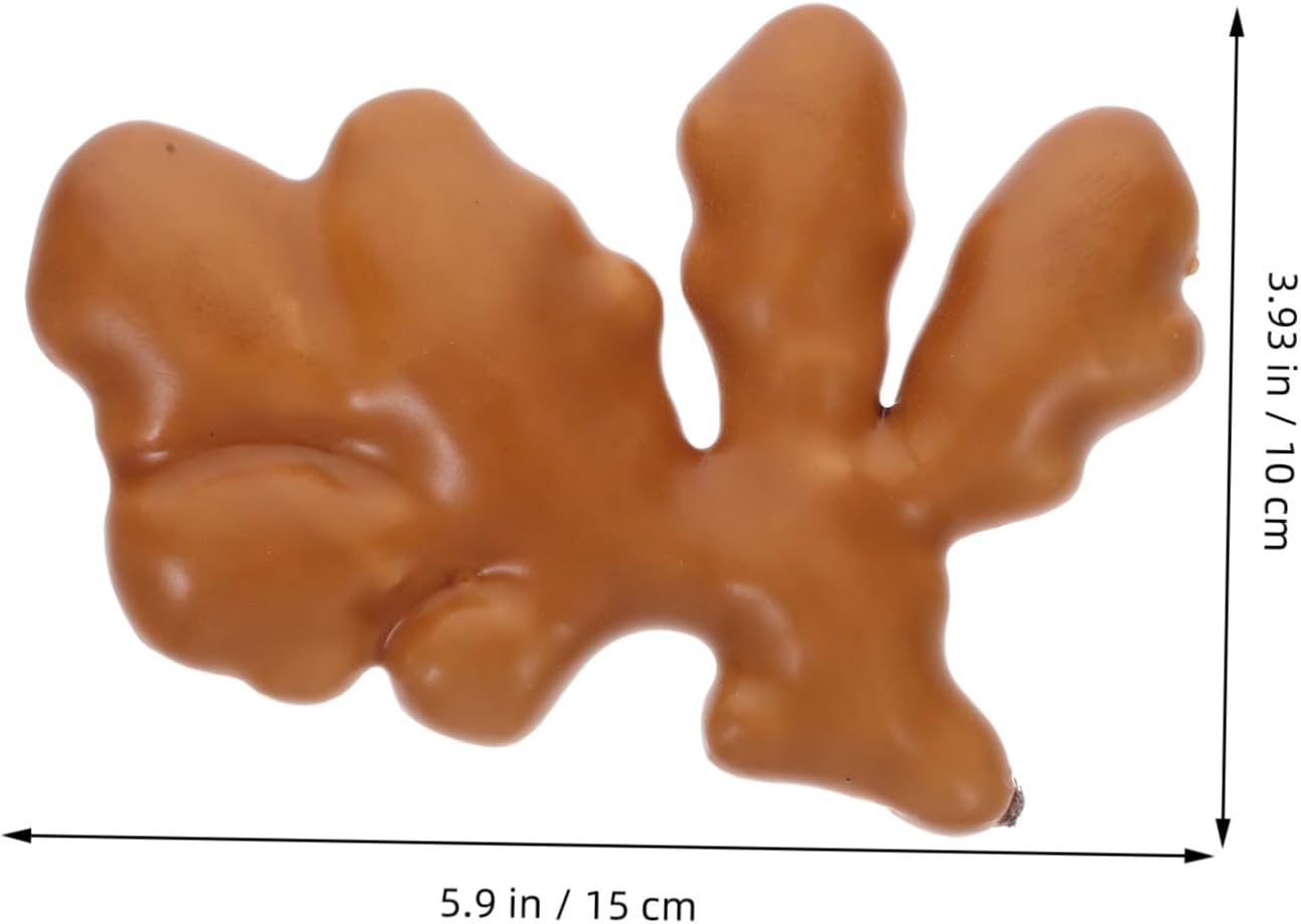 2pcs Lifelike Artificial Ginger for Home Decor and Halloween
