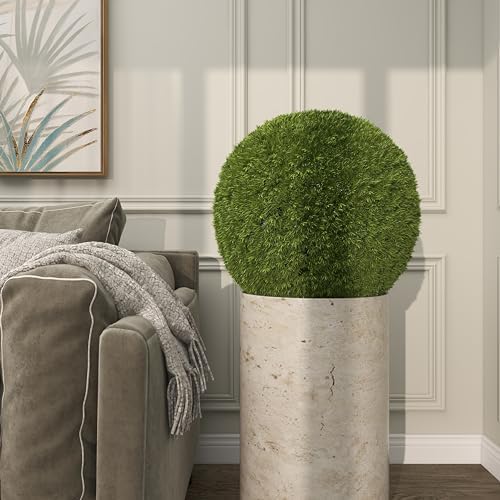 Deco 79 Artificial Topiary Foliage Ball Green 22x22x22
