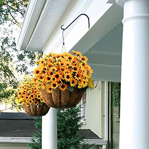 Uieke Artificial Sunflowers and Daisies 6 Bundle Yellow