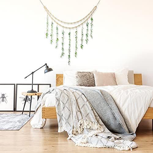 Jetec Hanging Eucalyptus Boho Wall Decor 36x36 Inch