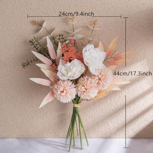 KIRIFLY Artificial Flowers Wedding Bouquets Decorations