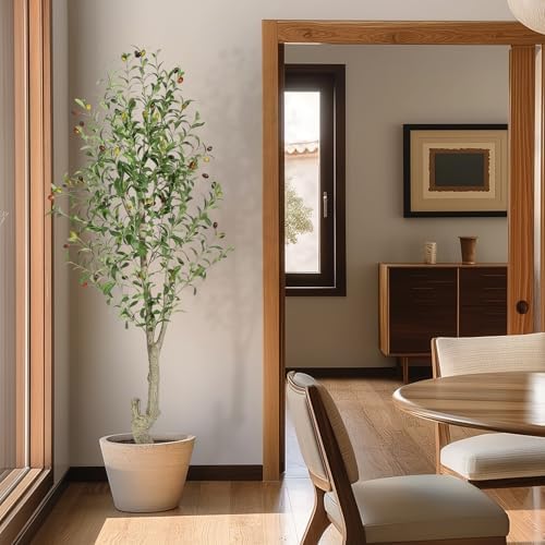 GarveeHome Faux Olive Tree 5ft Artificial Indoor Decor