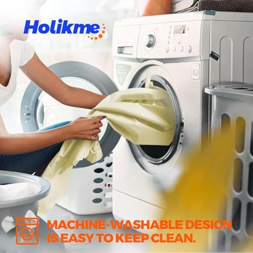 Holikme Two-Sided Draft Stopper Door Sweep for Home Comfort